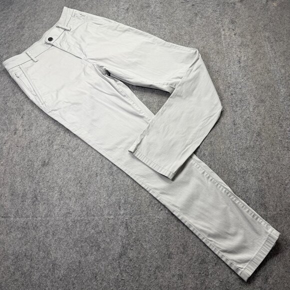 Birddogs Boom Pants Men 28 x 30 Light Gray Nylon Lined Stretch Taper Boomstick - Picture 1 of 16